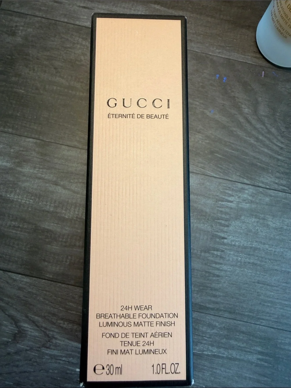 Gucci Foundation Bottle in Cream and Soft Yellow